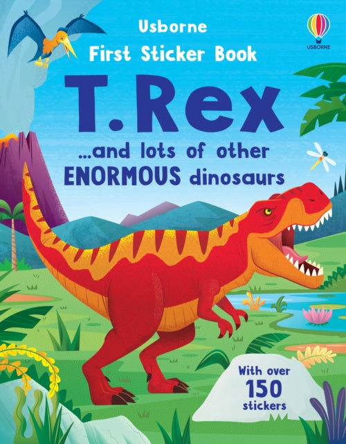T Rex & Lots Of Other Sticker Book By Beecham, Alice