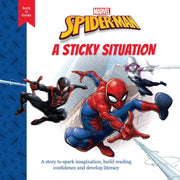 Disney Back/spiderman A Sticky Situation