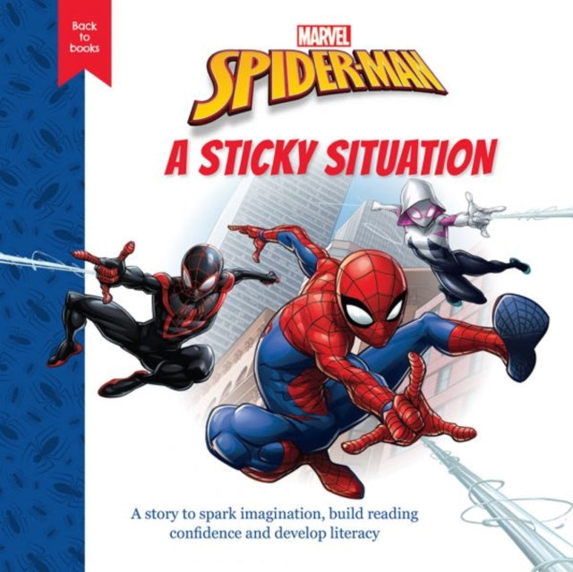 Disney Back/spiderman A Sticky Situation