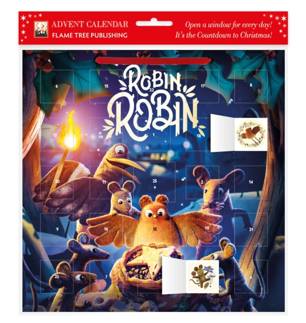 Aardman Robin Robin Advent Calendar With