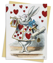 Alice In Wonderland White Rabbit Greetin