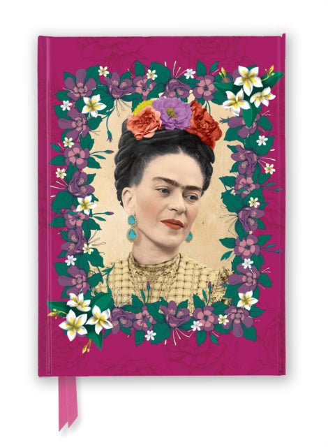 Frida Kahlo Dark Pink Foiled Journal