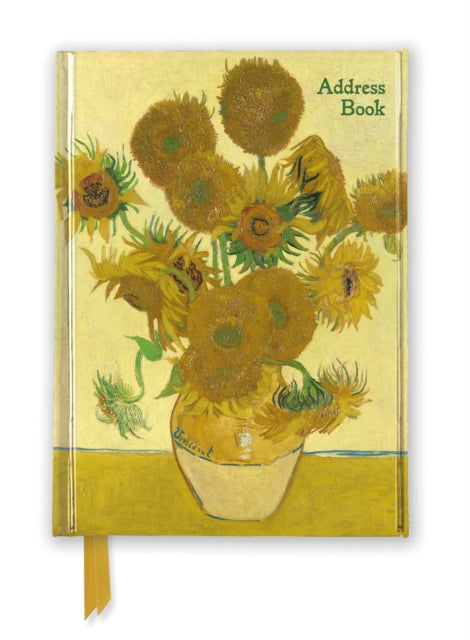 National Gallery Sunflowers Address Book By National Gallery