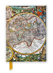 Pieter Van Den Keere Antique Map/world