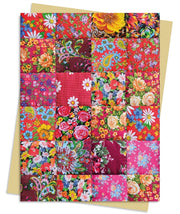 Floral Patchwork Quilt Greeting Card Pac