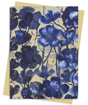 Wan Mae Dodd Blue Poppies Greeting Card