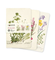 Royal Botanic/set Of 3 Mini Notebooks