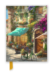 Thomas Kinkade Italian Cafe Foiled Journ