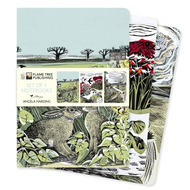 Angela Harding Set 3 Standard Notebooks