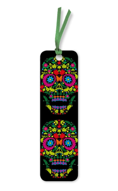Colour Skull Bookmarks Pack Of 10