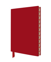 Ruby Red Artisan Notebook Leather Bound