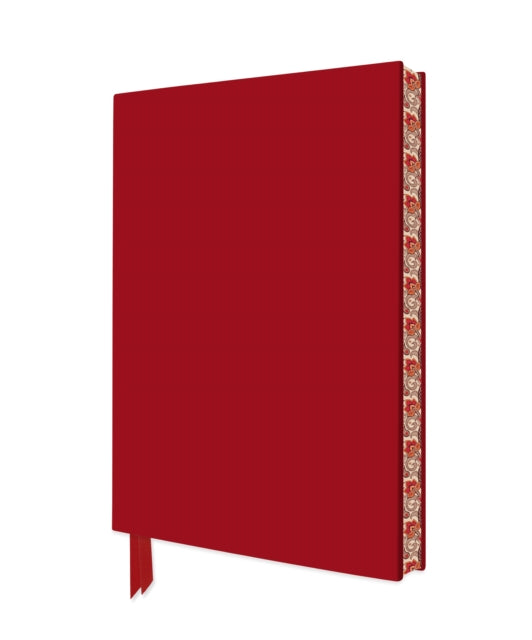 Ruby Red Artisan Notebook Leather Bound
