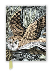 Angela Harding Marsh Owl Foiled Journal