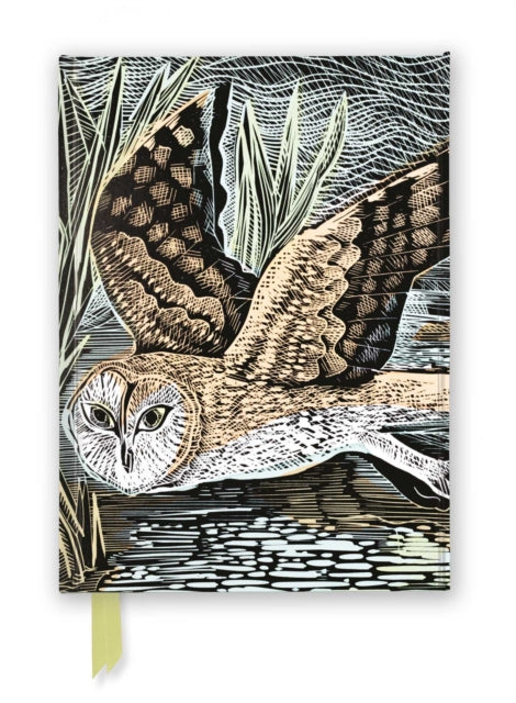 Angela Harding Marsh Owl Foiled Journal