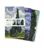 Vincent Van Gogh Cypresses/3 Mini Notebk