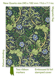 William Morris Foiled Quarto Journal