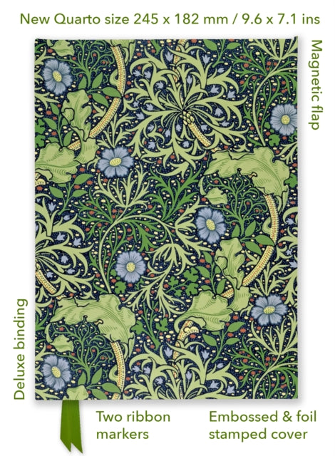 William Morris Foiled Quarto Journal