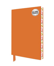 Orange Blank Artisan Notebook