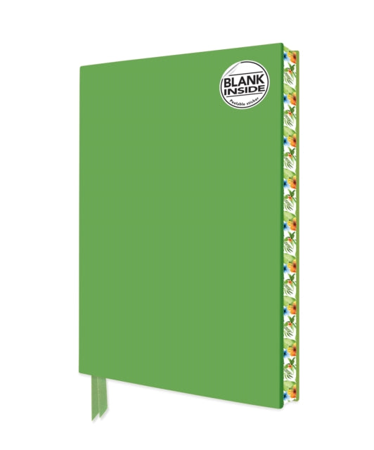 Spring Green Blank Artisan Notebook
