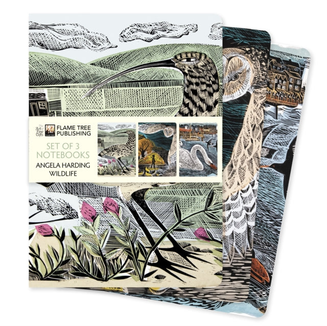 Angela Harding 3 Standard Notebooks