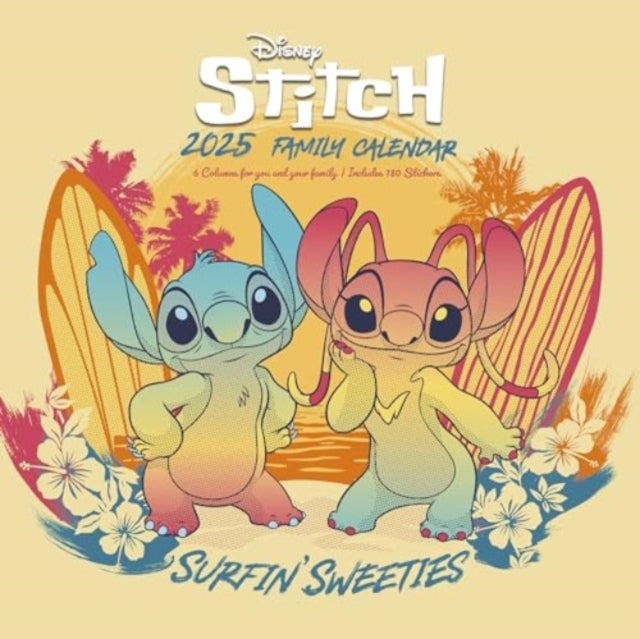 Lilo Stitch 2025 30x30 Family Planner Ca
