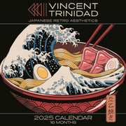 Vincent Trinidad 2025 30x30 Square Calen