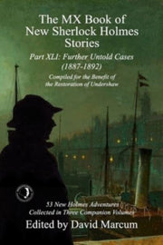 The Mx Book Of New Sherlock Holmes Stori By Marcum, David