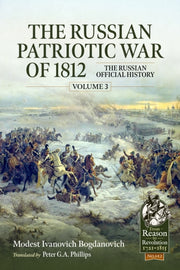 Russian Patriotic War Of 1812 Volume 3 By Ivanovich Bogdanovic