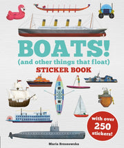 Boats Sticker Book