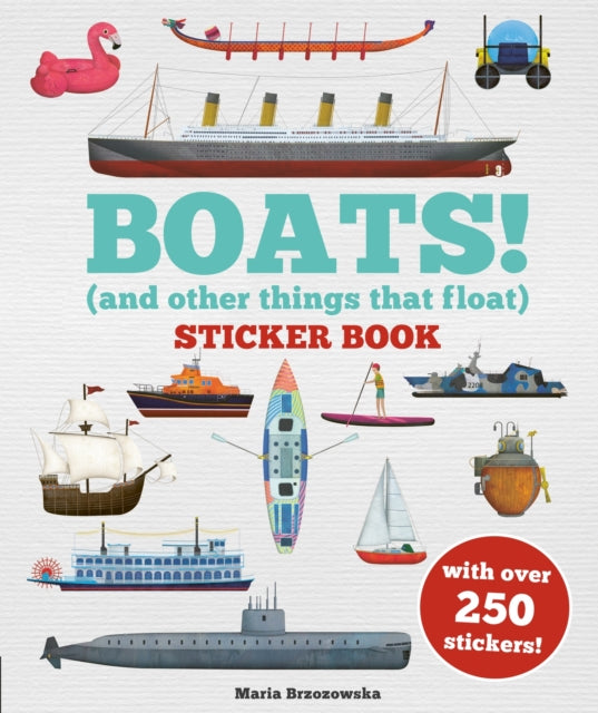 Boats Sticker Book