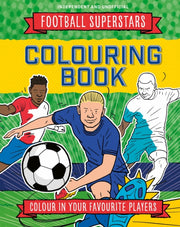 Football Superstars Colouring Book By Mugford, Simon