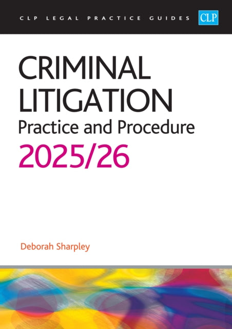 Criminal Litigation 20252026