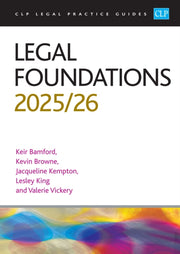 Legal Foundations 20252026