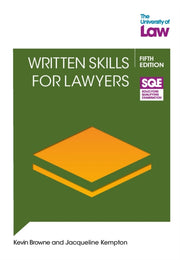 Sqe2 Written Skills For Lawyers 5e