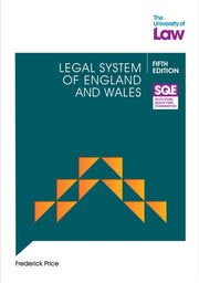 Sqe Legal System Of England & Wales 5e By The University Of La