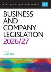 Business & Company Legislation 202627 By Browne
