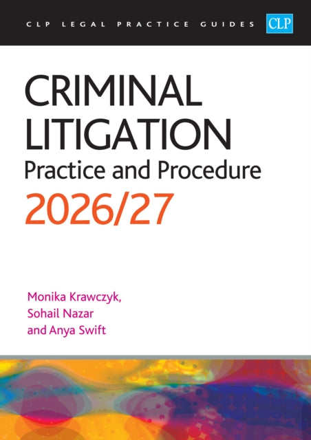 Criminal Litigation 202627 By Bamford