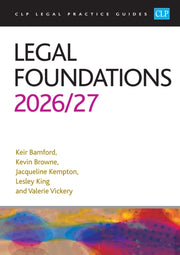 Legal Foundations 202627 By Rodell