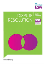 Dispute Resolution By Fong, Richard