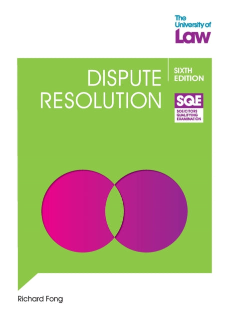 Dispute Resolution By Fong, Richard