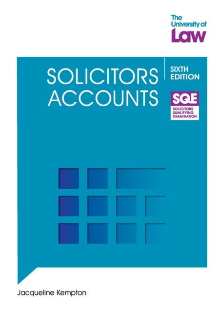 Solicitors Accounts By Kempton, Jacqui
