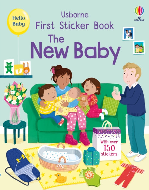 First Sticker Book The New Baby By Greenwell, Jessica