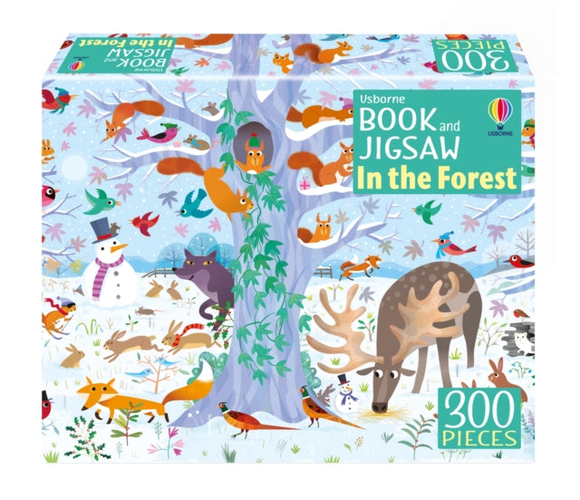 Usborne Book & Jigsaw In The Forest By Kirsteen Robson