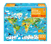 Animals Of The World Book & 300pc Jigsaw By Sam Smith