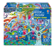 Usborne Book & Jigsaw Night Time By Kirsteen Robson