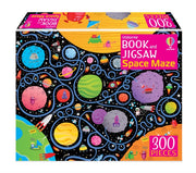 Usborne Book & Jigsaw Space Maze By Sam Smith