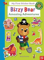 Bizzy Bear/amazing Adventures Sticker Bk