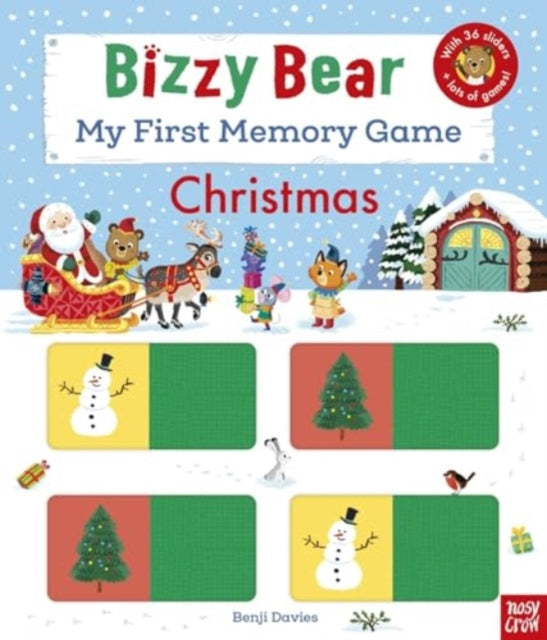 Bizzy Bear/first Memory Game Book Chrstm