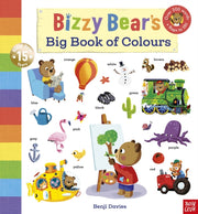 Bizzy Bears Big Book Of Colours By Nosy Crow