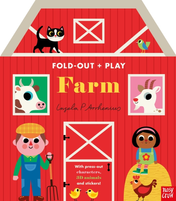 Foldout Play Farm By Arrhenius, Ingela P